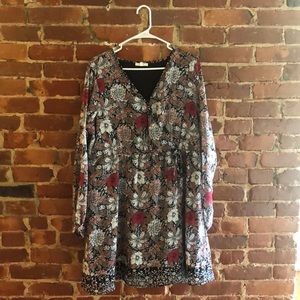 Floral babydoll dress